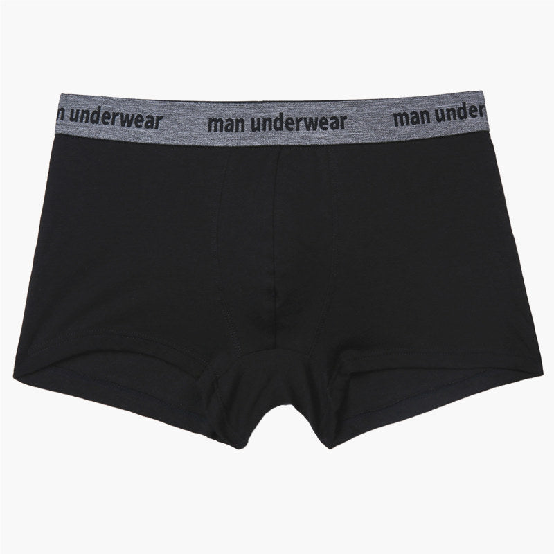 Cotton Underwear Men's Boxer Shorts Underwear Zeng Color Boxer Shorts Waist