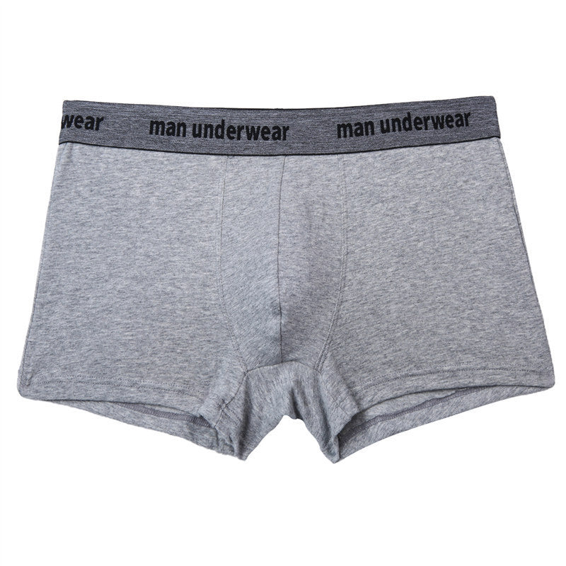 Cotton Underwear Men's Boxer Shorts Underwear Zeng Color Boxer Shorts Waist