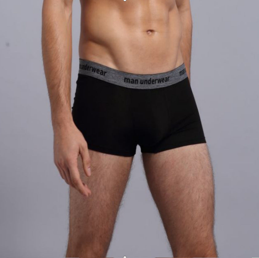 Cotton Underwear Men's Boxer Shorts Underwear Zeng Color Boxer Shorts Waist