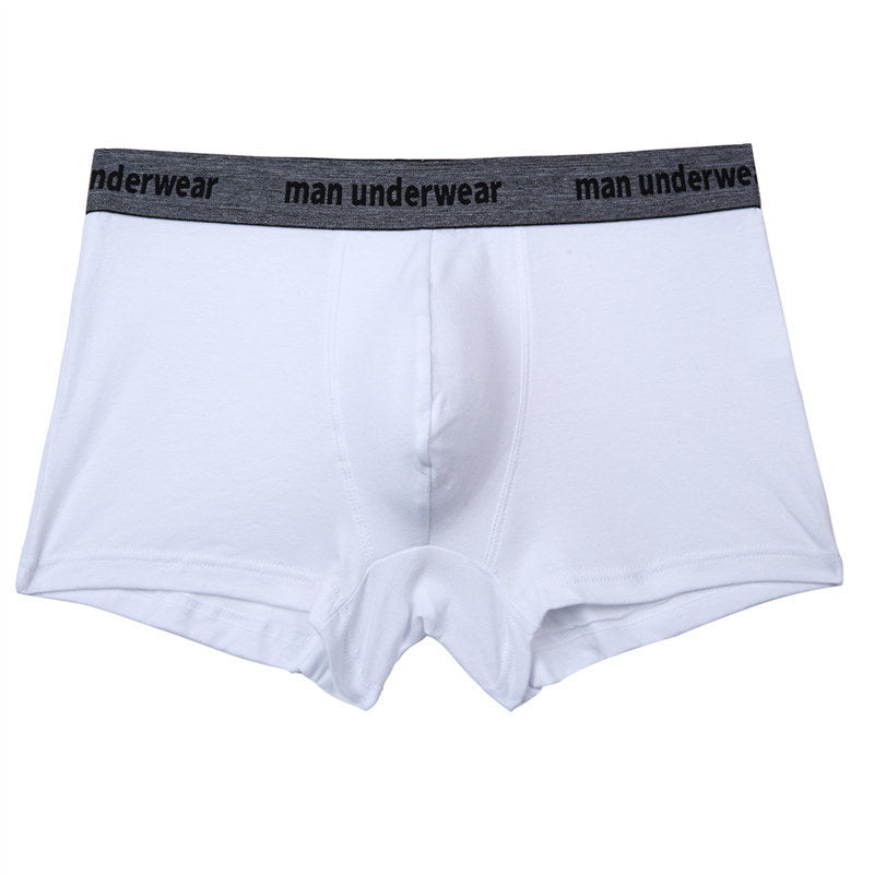 Cotton Underwear Men's Boxer Shorts Underwear Zeng Color Boxer Shorts Waist